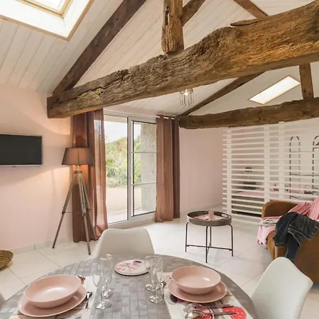 Paisible A La Campagne Pres De Pornic, Jardin Commun, Wifi, Ideal Pour Detente Et Loisirs - Fr-1-306-1069 Feriehus Pornic