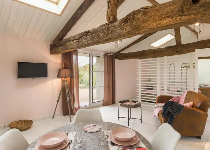 Paisible A La Campagne Pres De Pornic, Jardin Commun, Wifi, Ideal Pour Detente Et Loisirs - Fr-1-306-1069 Ferienhaus Pornic